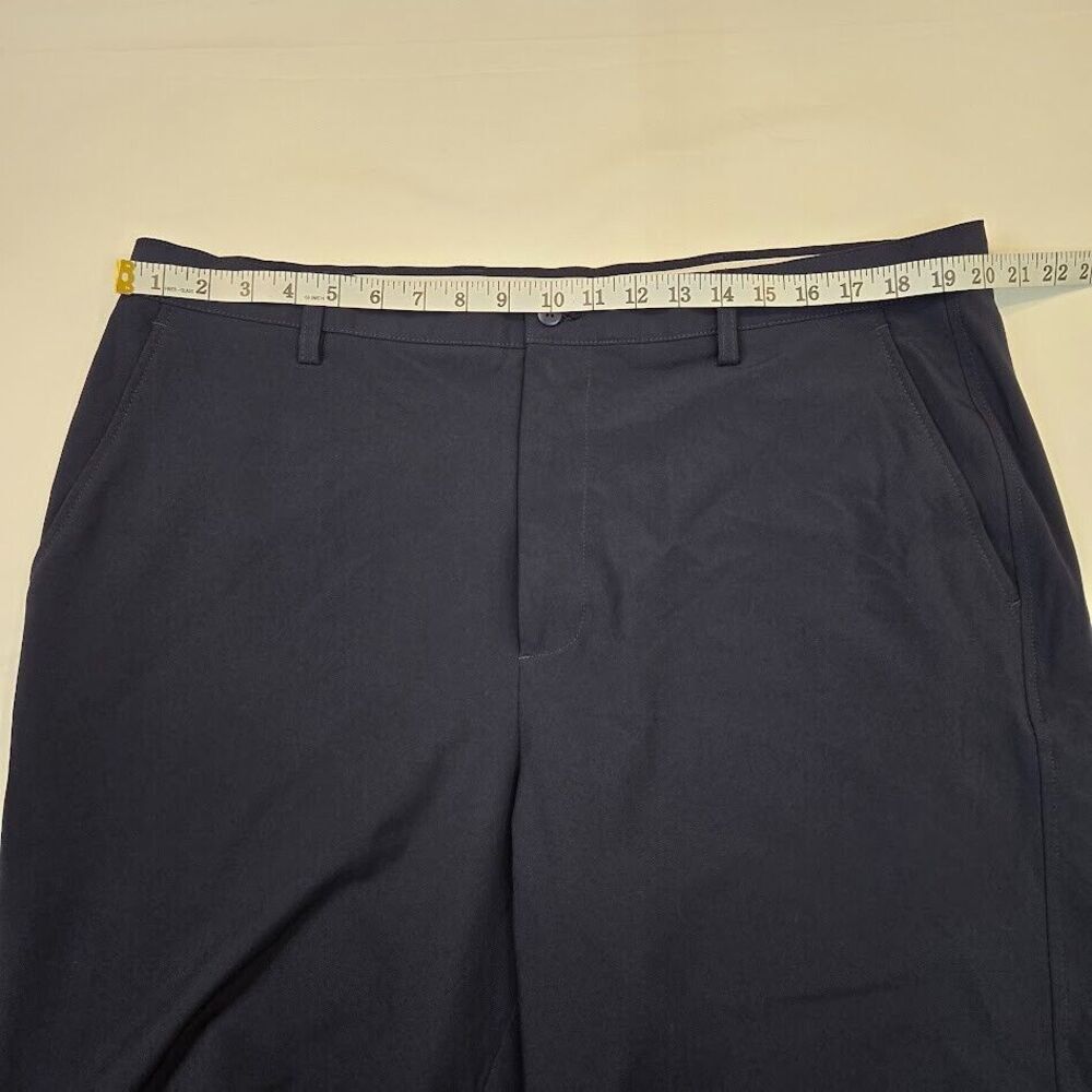 FootJoy Men's Shorts Size 40X10 Navy Golf Performance Lightweight Flat Front‎ - Picture 4 of 8